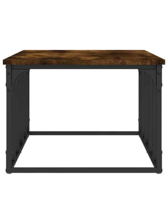 Konferenční stolek kouřový dub 100x50x35,5 cm kompozitní dřevo