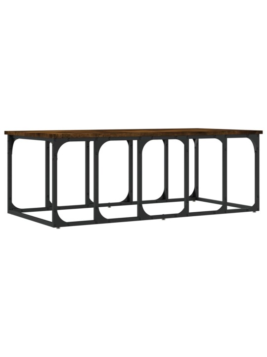 Konferenční stolek kouřový dub 100x50x35,5 cm kompozitní dřevo