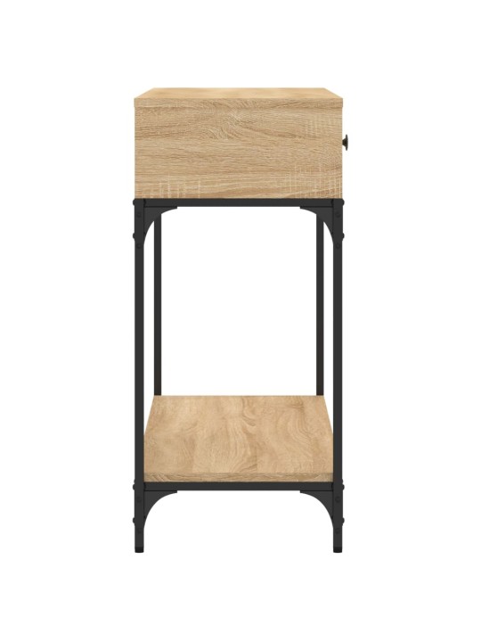 Konzolový stolek dub sonoma 100 x 34,5 x 75 cm kompozitní dřevo