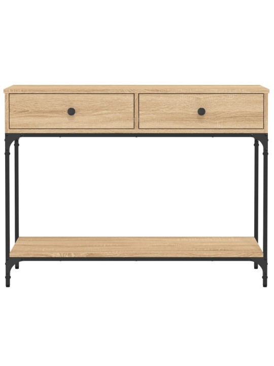 Konzolový stolek dub sonoma 100 x 34,5 x 75 cm kompozitní dřevo