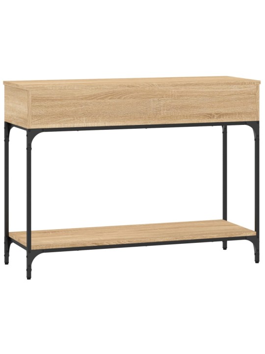 Konzolový stolek dub sonoma 100 x 34,5 x 75 cm kompozitní dřevo