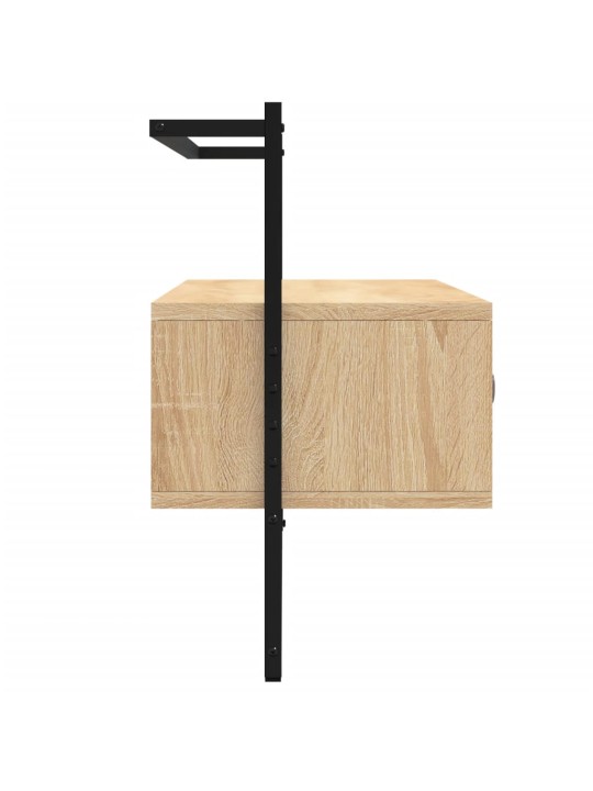 TV skříňka nástěnná dub sonoma 100,5x30x51 cm kompozitní dřevo