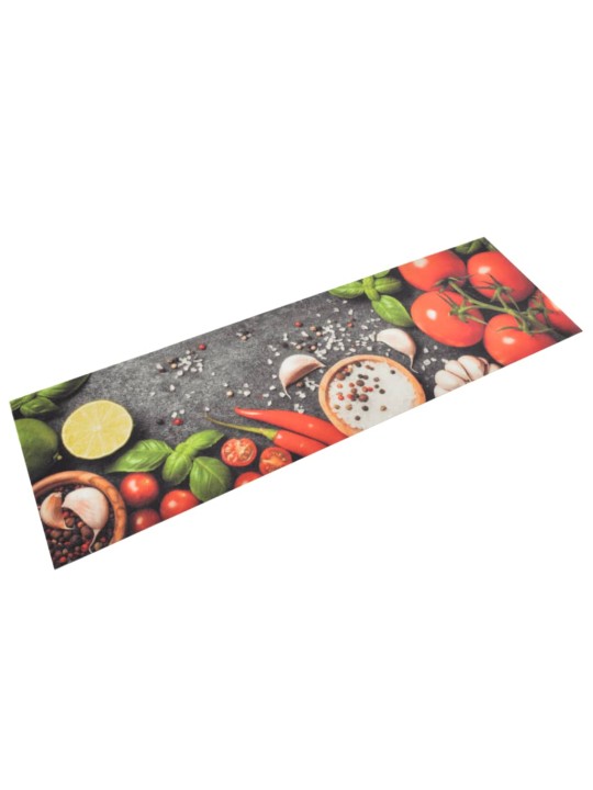 Kuchyňský koberec omyvatelný Zelenina 45 x 150 cm samet
