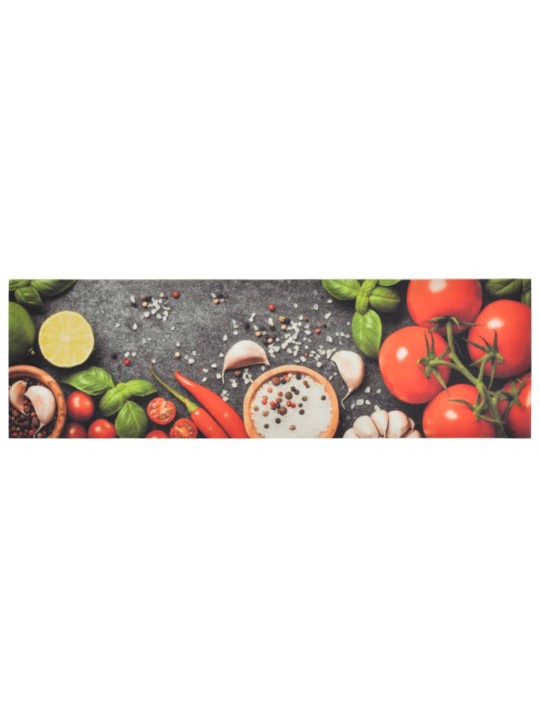 Kuchyňský koberec omyvatelný Zelenina 45 x 150 cm samet