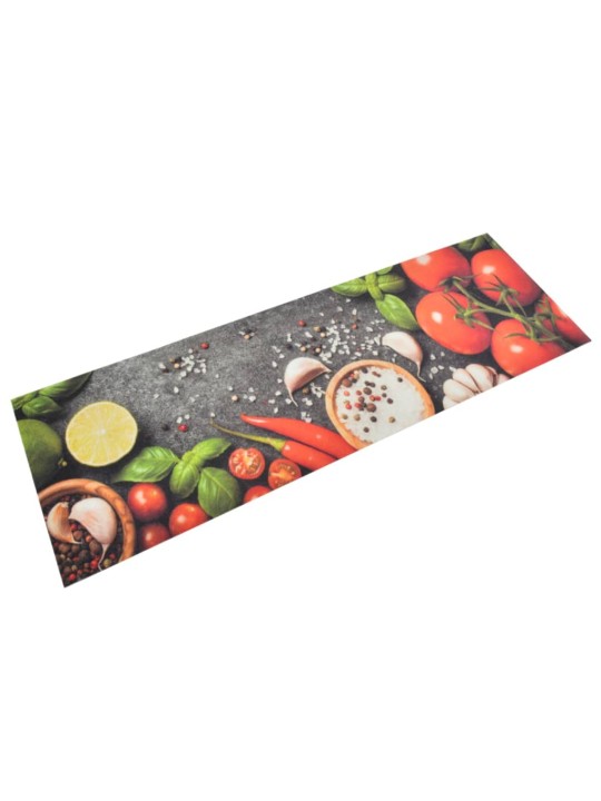 Kuchyňský koberec omyvatelný Zelenina 60 x 180 cm samet