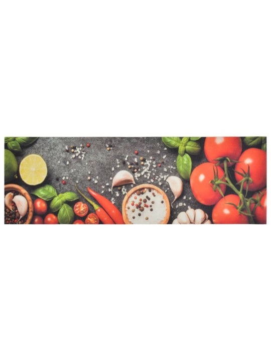 Kuchyňský koberec omyvatelný Zelenina 60 x 180 cm samet