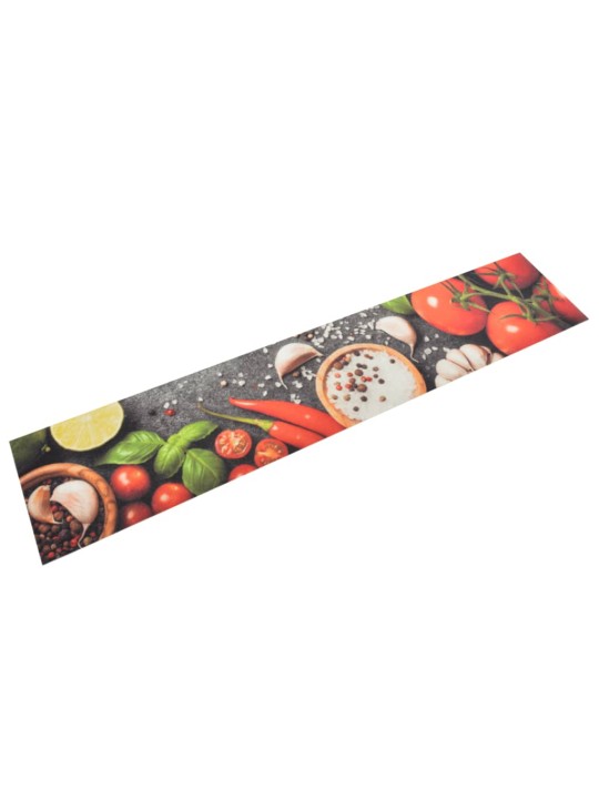 Kuchyňský koberec omyvatelný Zelenina 60 x 300 cm samet