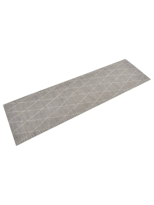 Kuchyňský koberec omyvatelný Kosočtverce 45 x 150 cm samet