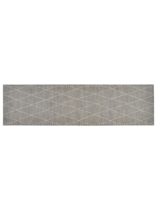 Kuchyňský koberec omyvatelný Kosočtverce 45 x 150 cm samet