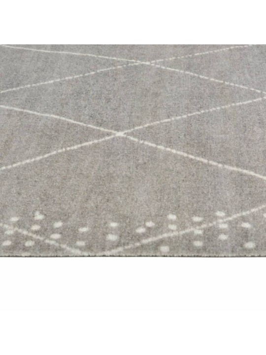 Kuchyňský koberec omyvatelný Kosočtverce 45 x 150 cm samet