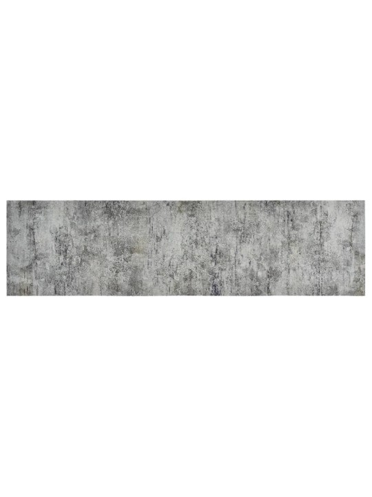 Kuchyňský koberec omyvatelný Beton 45 x 150 cm samet