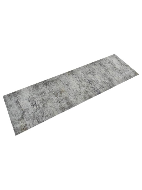 Kuchyňský koberec omyvatelný Beton 60 x 180 cm samet