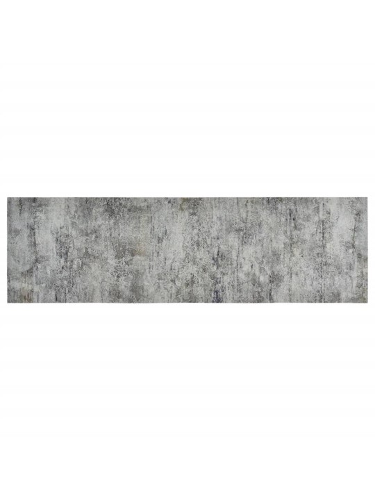 Kuchyňský koberec omyvatelný Beton 60 x 180 cm samet