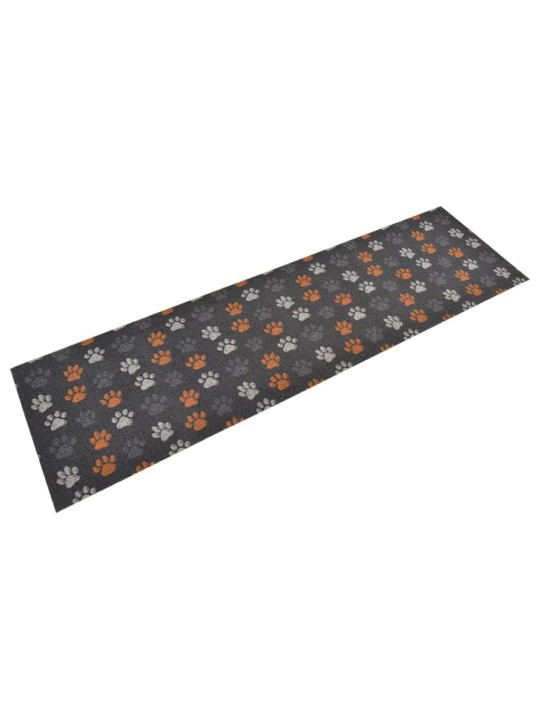 Kuchyňský koberec omyvatelný Tlapky 45 x 150 cm samet