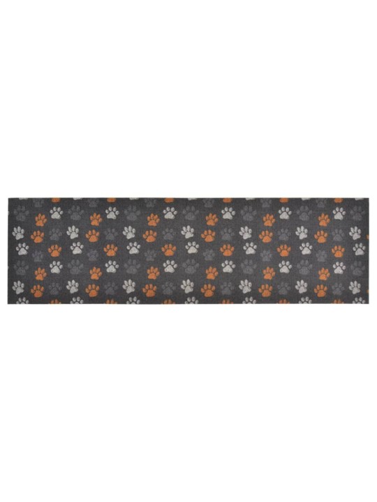 Kuchyňský koberec omyvatelný Tlapky 60 x 180 cm samet