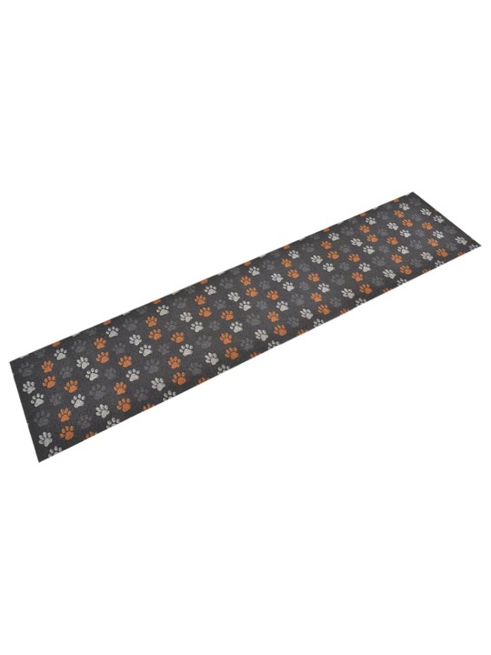 Kuchyňský koberec omyvatelný Tlapky 60 x 300 cm samet