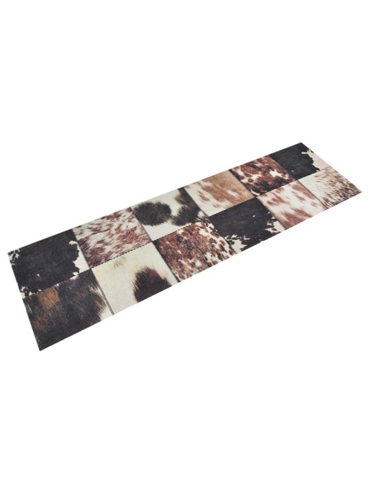 Kuchyňský koberec omyvatelný Zvířecí kůže 45 x 150 cm samet