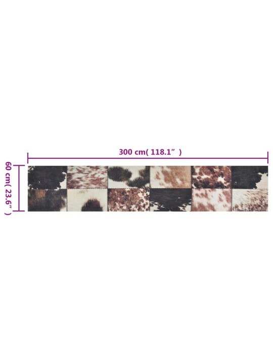 Kuchyňský koberec omyvatelný Zvířecí kůže 60 x 300 cm samet