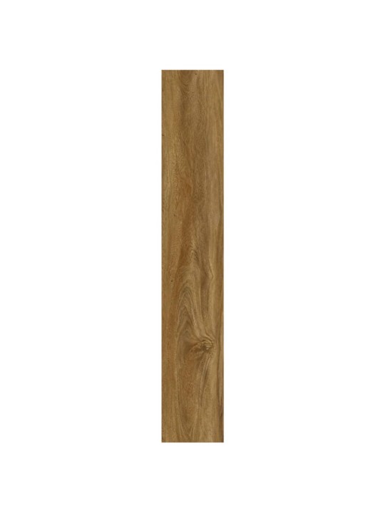 Nástěnné panely vzhled dřeva hnědé PVC 4,12 m²