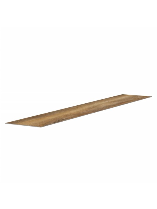 Nástěnné panely vzhled dřeva hnědé PVC 4,12 m²
