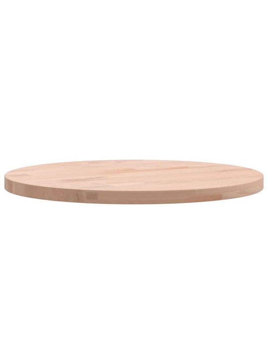 Stolní deska Ø 30 x 1,5 cm kulatá masivní bukové dřevo