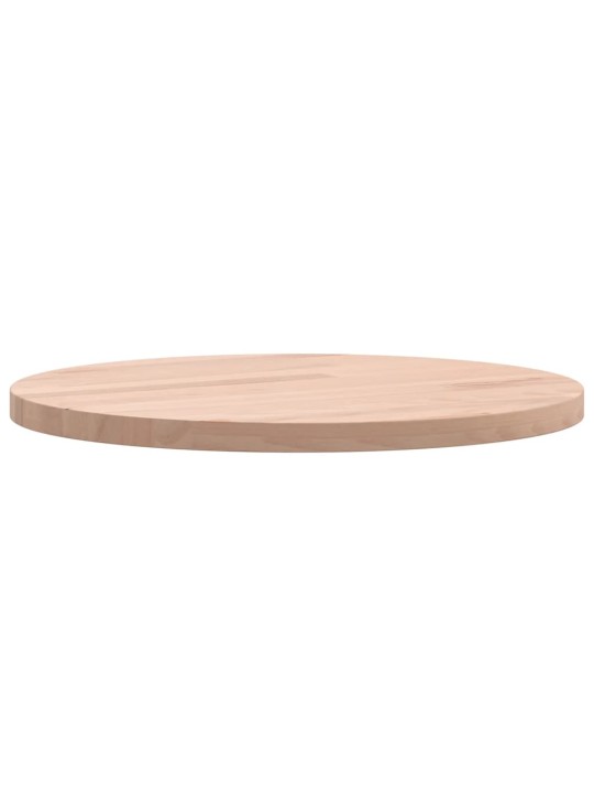 Stolní deska Ø 30 x 1,5 cm kulatá masivní bukové dřevo