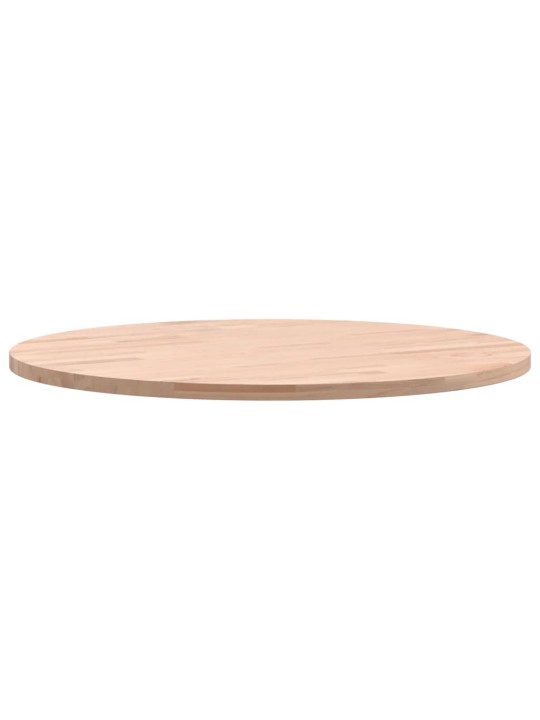 Stolní deska Ø 50 x 1,5 cm kulatá masivní bukové dřevo