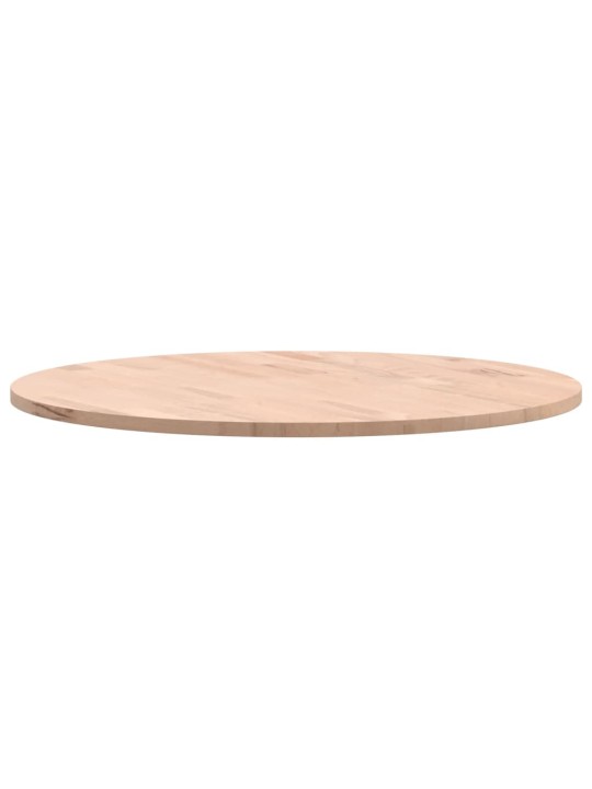 Stolní deska Ø 60 x 1,5 cm kulatá masivní bukové dřevo