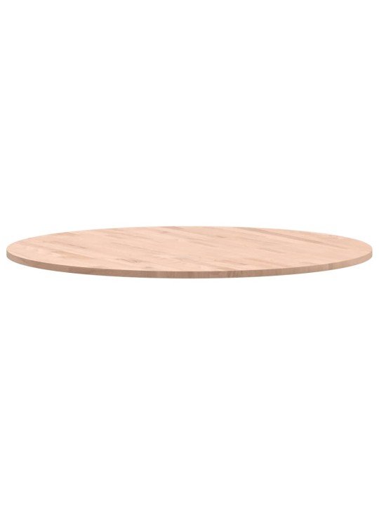 Stolní deska Ø 80 x 1,5 cm kulatá masivní bukové dřevo