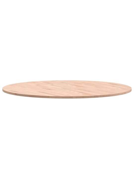 Stolní deska Ø 90 x 1,5 cm kulatá masivní bukové dřevo