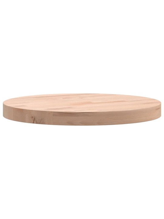 Stolní deska ø 30 x 2,5 cm kulatá masivní bukové dřevo