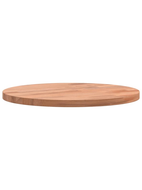Stolní deska Ø 30 x 1,5 cm kulatá masivní bukové dřevo