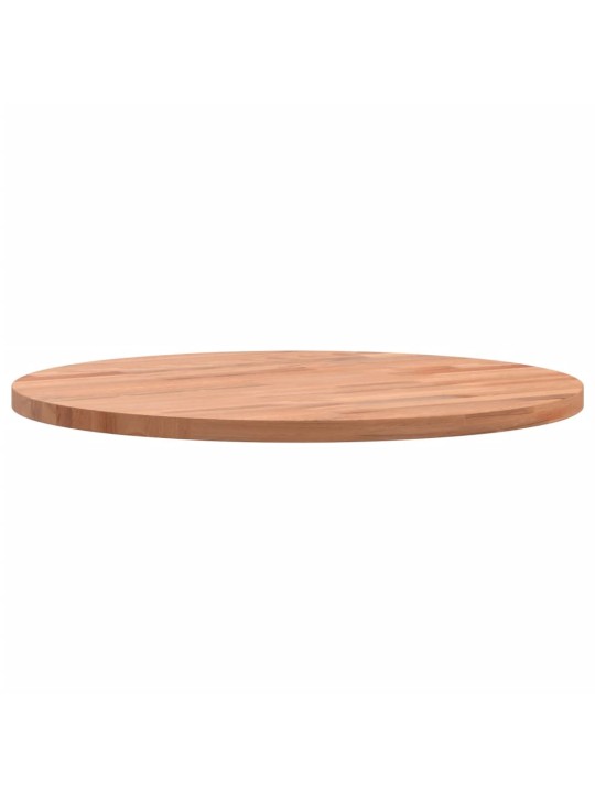 Stolní deska Ø 40 x 1,5 cm kulatá masivní bukové dřevo