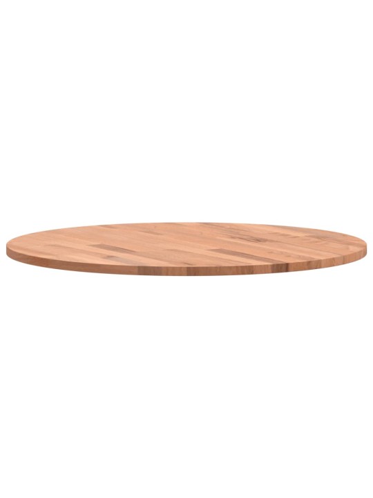 Stolní deska Ø 60 x 1,5 cm kulatá masivní bukové dřevo