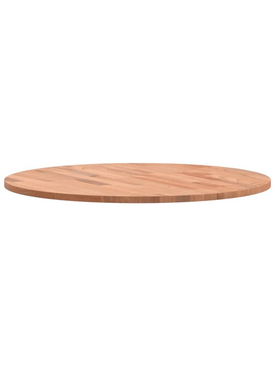 Stolní deska Ø 60 x 1,5 cm kulatá masivní bukové dřevo