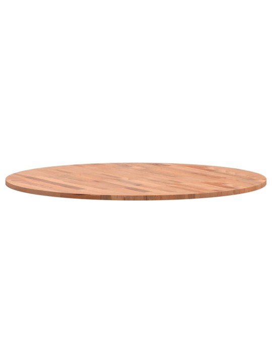 Stolní deska Ø 80 x 1,5 cm kulatá masivní bukové dřevo