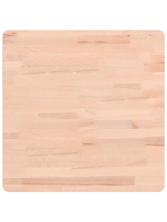 Stolní deska 50 x 50 x 1,5 cm čtvercová masivní bukové dřevo