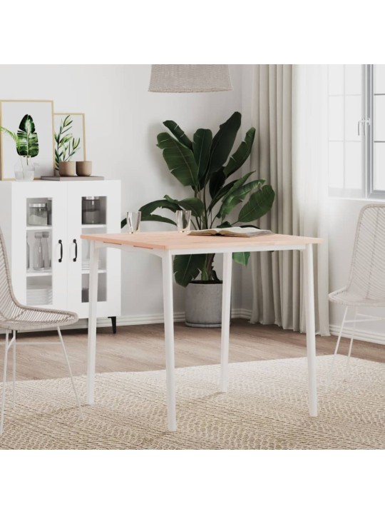 Stolní deska 70 x 70 x 1,5 cm čtvercová masivní bukové dřevo