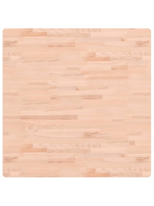 Stolní deska 90 x 90 x 1,5 cm čtvercová masivní bukové dřevo