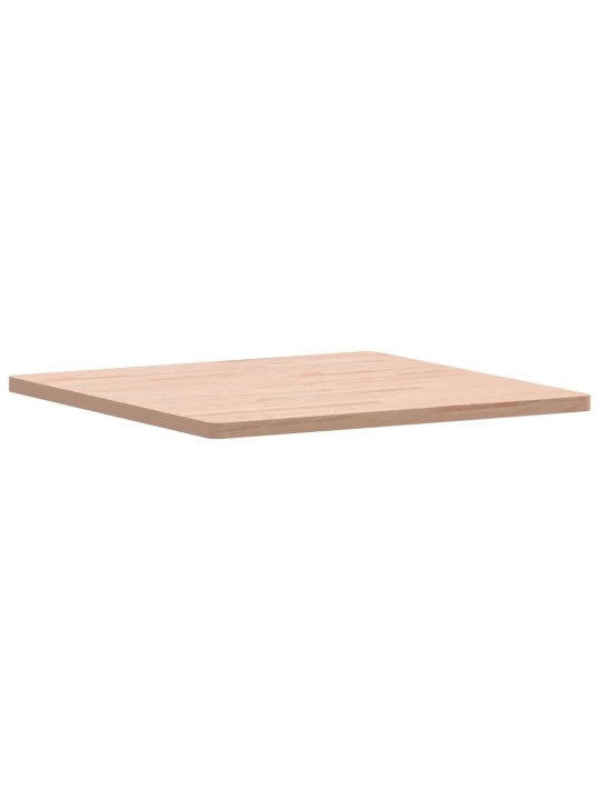 Stolní deska 70 x 70 x 2,5 cm čtvercová masivní bukové dřevo