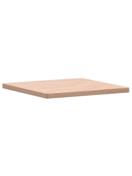 Stolní deska 80 x 80 x 4 cm čtvercová masivní bukové dřevo