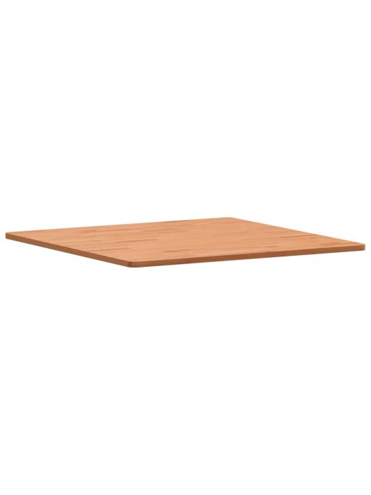 Stolní deska 70 x 70 x 1,5 cm čtvercová masivní bukové dřevo