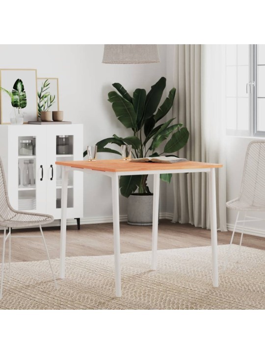 Stolní deska 70 x 70 x 1,5 cm čtvercová masivní bukové dřevo