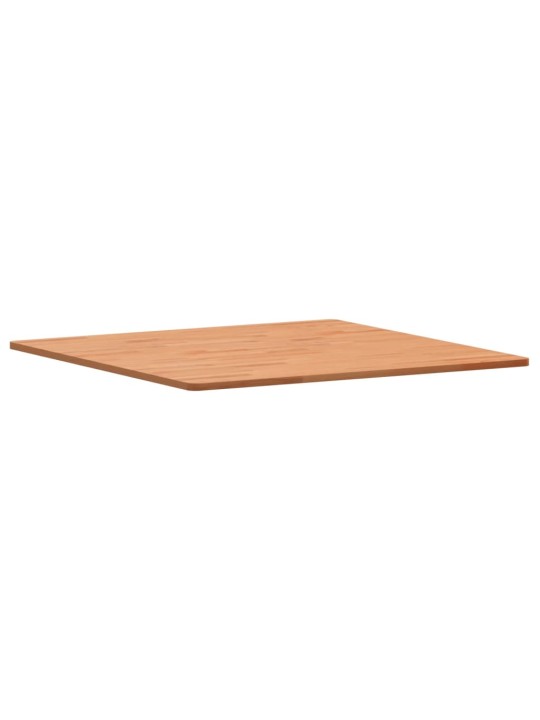 Stolní deska 80 x 80 x 1,5 cm čtvercová masivní bukové dřevo