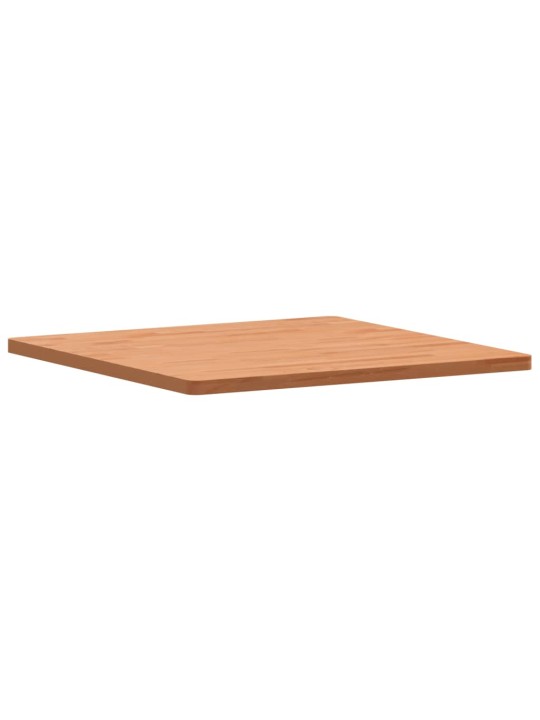Stolní deska 70 x 70 x 2,5 cm čtvercová masivní bukové dřevo