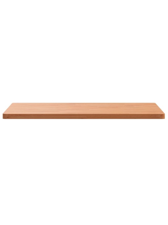 Stolní deska 80 x 80 x 2,5 cm čtvercová masivní bukové dřevo