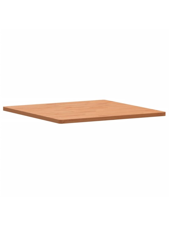 Stolní deska 80 x 80 x 2,5 cm čtvercová masivní bukové dřevo