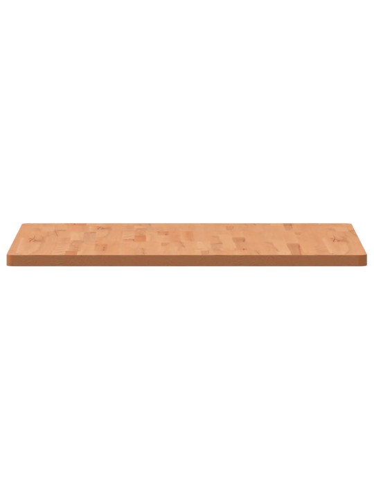 Stolní deska 80 x 80 x 2,5 cm čtvercová masivní bukové dřevo