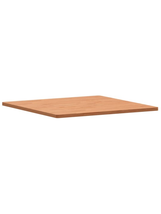 Stolní deska 90 x 90 x 2,5 cm čtvercová masivní bukové dřevo
