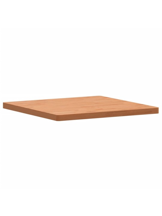 Stolní deska 80 x 80 x 4 cm čtvercová masivní bukové dřevo